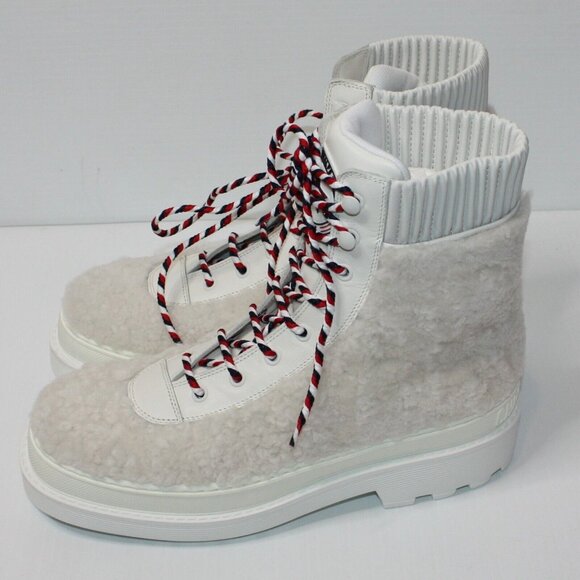 Christian Dior Hike Low Ankle White Boots size EU 40.5 / US 10.5 MSRP $1790 NEW - Picture 7 of 10